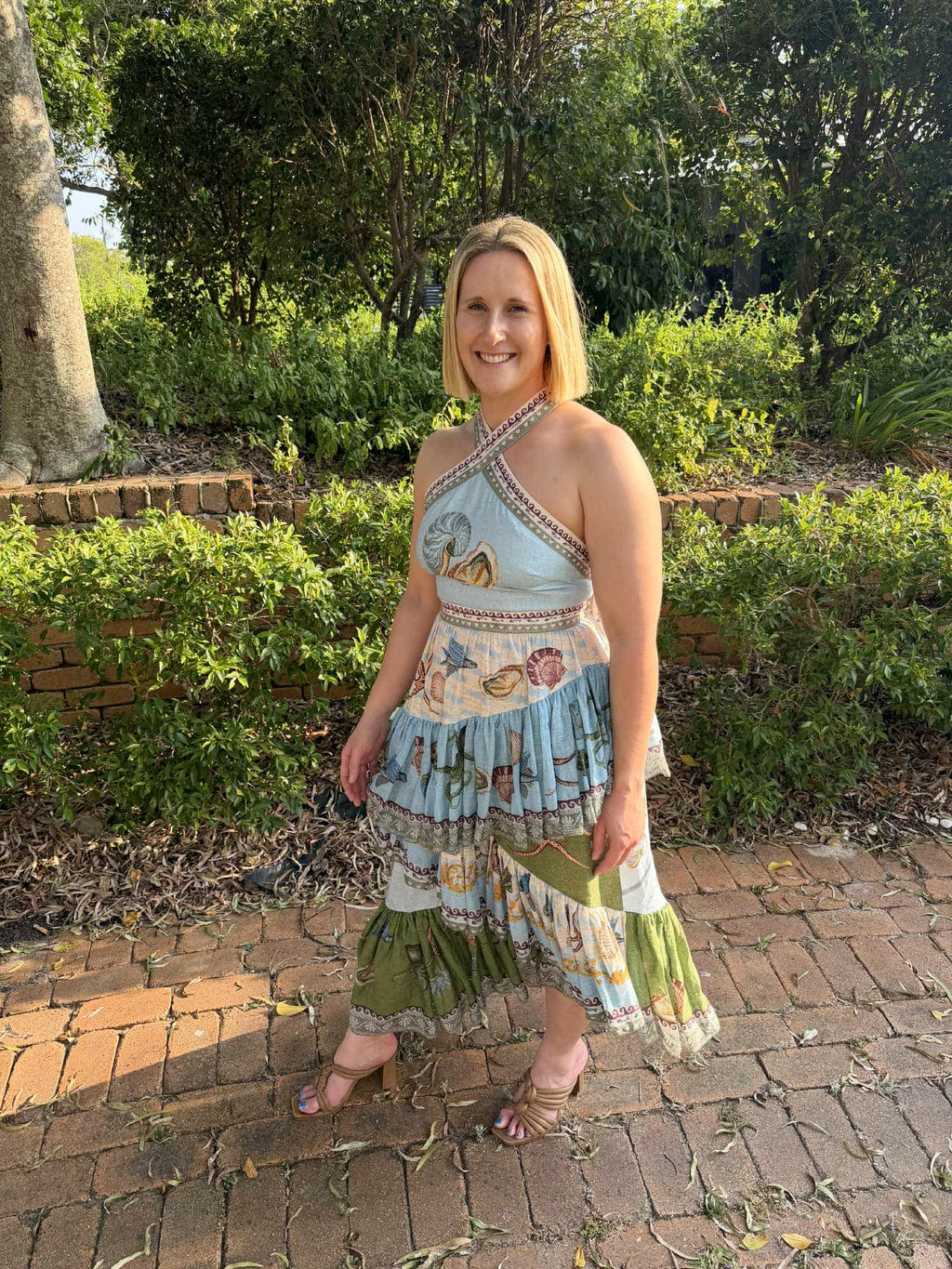Alemais- Bath House Midi Dress- Size 10 & 14