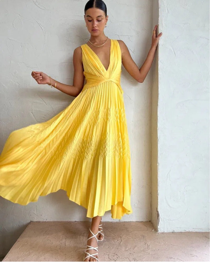 Acler- Bettencourt Dress- Sunshine- Size 6